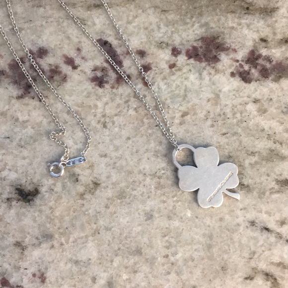Tiffany Co Four Leaf Clover Charm And 